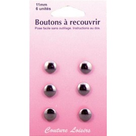 Boutons à recouvrir