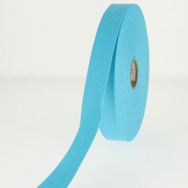 Sangle Coton Turquoise