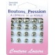 Boutons pression assortis x20