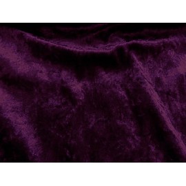 Panne de velours Violet