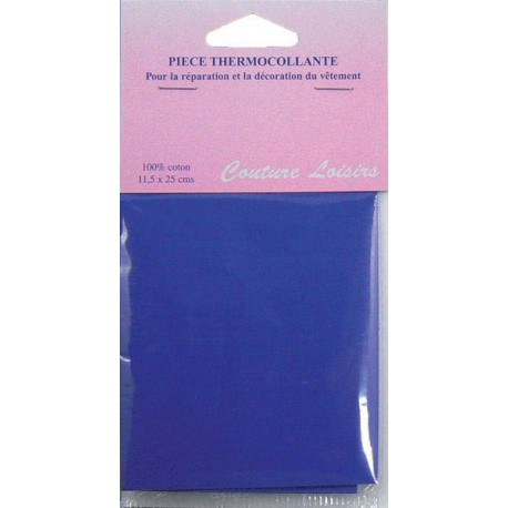 Pièce percale thermocollante