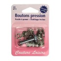 Bouton pression couleur