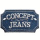 Concept Jeans bleu ciel